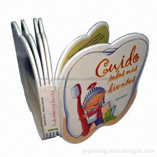 EVA Board Book, Made of 250g Coated Paper and Eco-friendly EVA, Hard Cover Book Binding